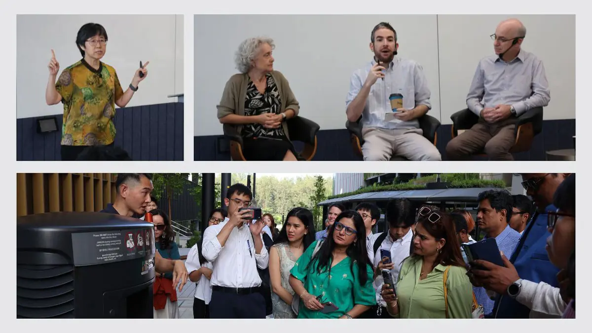 National Press Foundation International Trade Fellowship collage 4