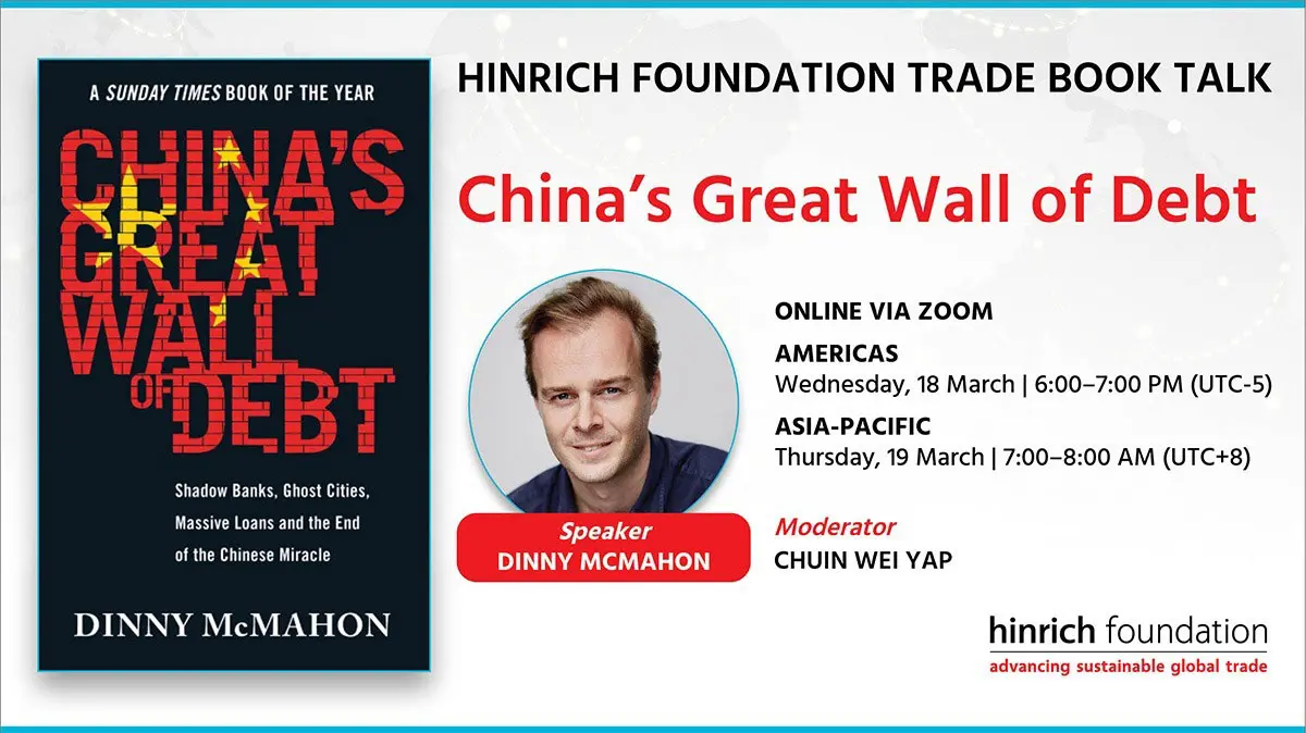 Dinny McMahon on China's Great Wall of Debt
